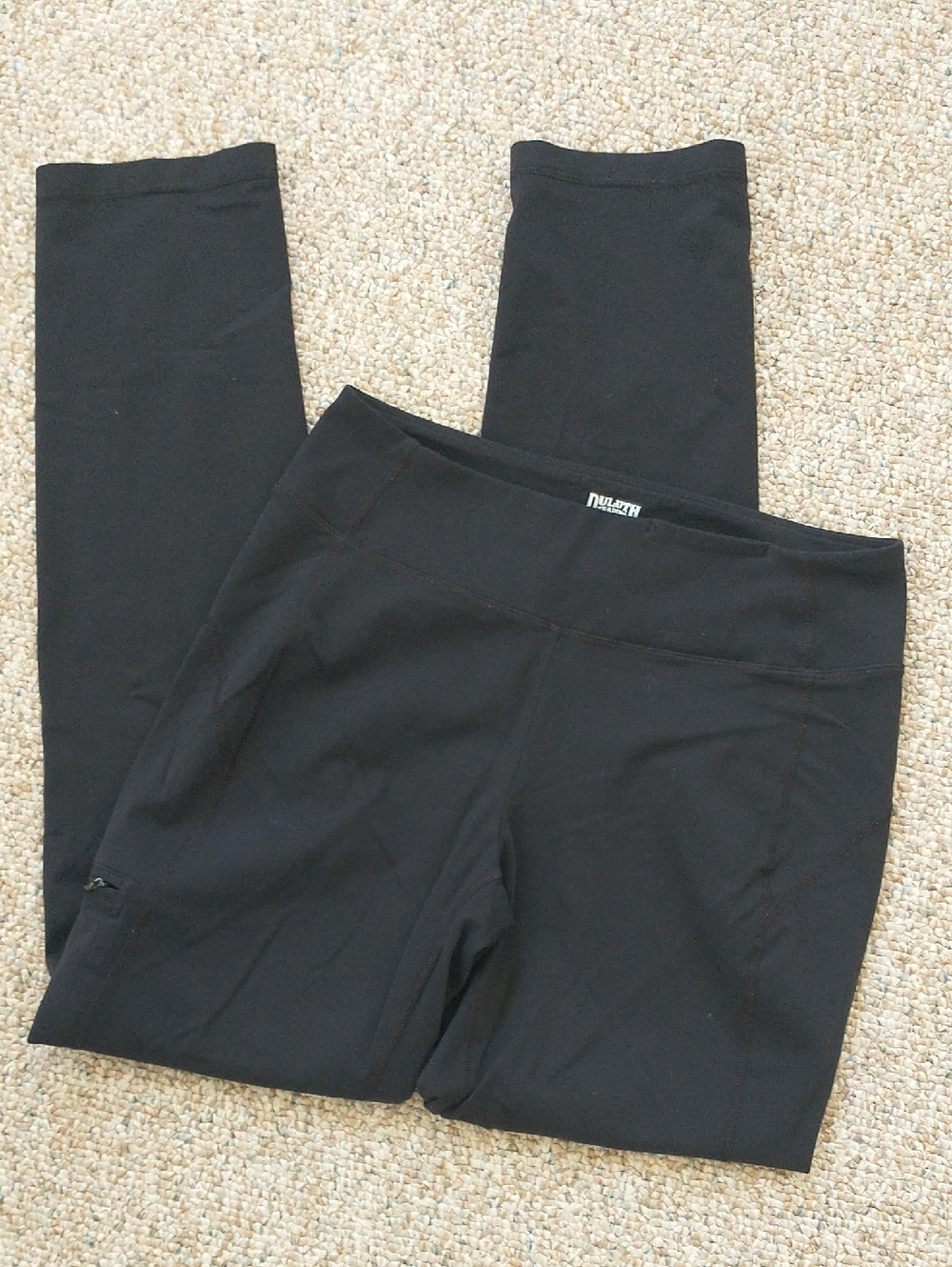 Duluth Trading Company NoGa Zip Cargo Pocket Pant Size SMALL